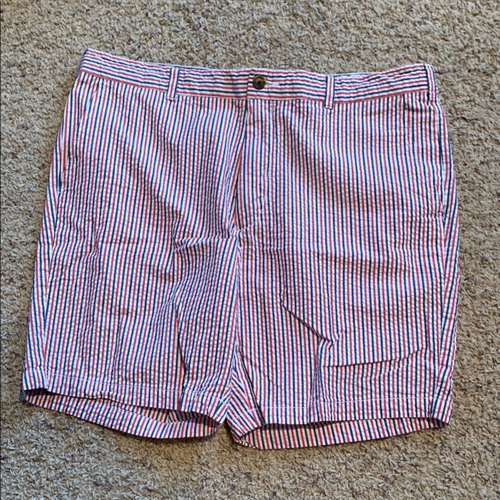 Club Room Striped Red and Blue Shorts